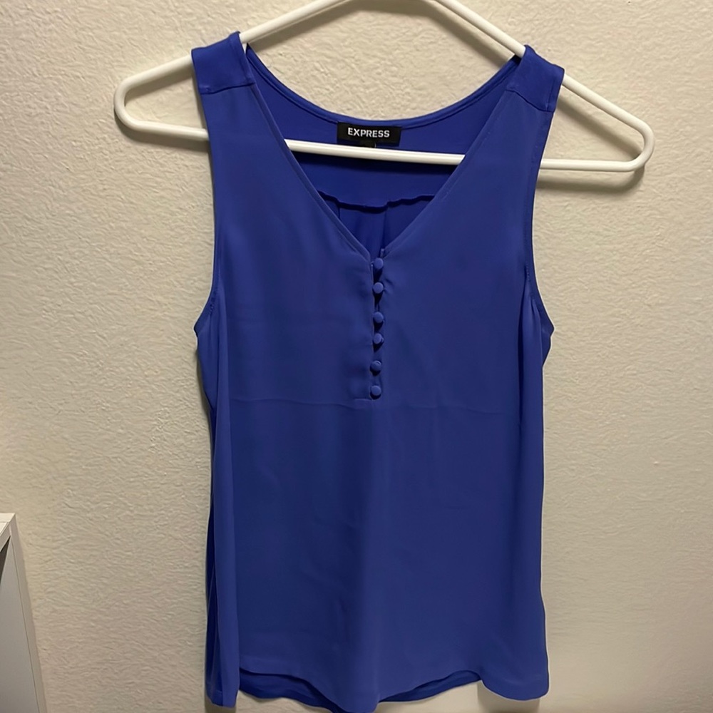 XXS Express tank top with button details